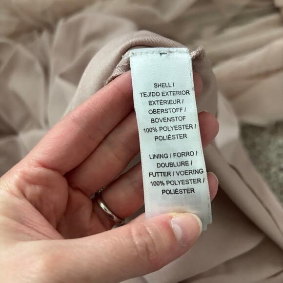 Adrianna Papell Embellished Maxi Dress in Blush - Picture 10 of 16